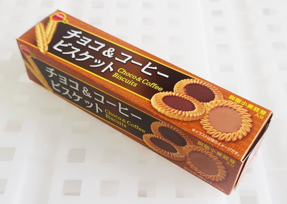 ブルボン チョコ＆コーヒービスケット,パッケージ