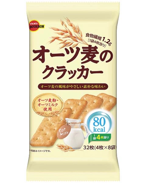 ブルボン,オーツ麦のクラッカー