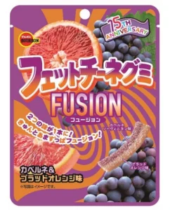 フェットチーネグミFUSIONカベルネ&ブラッドオレンジ味