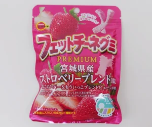 フェットチーネグミPREMIUM 宮城県産ストロベリーブレンド味